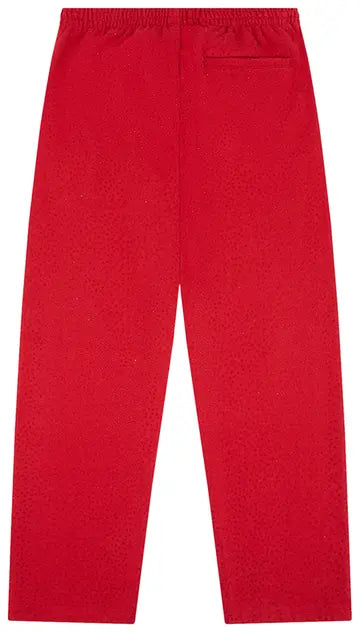 Sp5der VVS 'Red' Straight Sweatpants