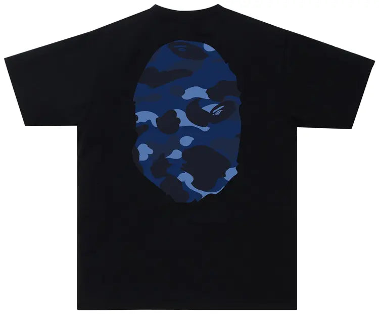 BAPE Head Camo 'Black/Navy' Tee