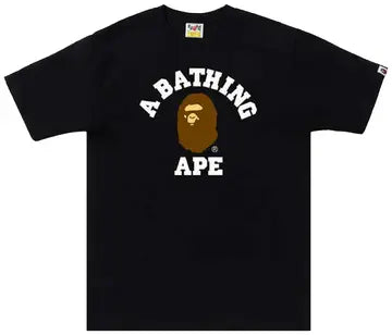 BAPE College 'Black' Tee