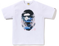 BAPE Head 'White/Blue' Sakura Tee