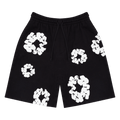 Denim Tears Cotton Wreath Black Shorts