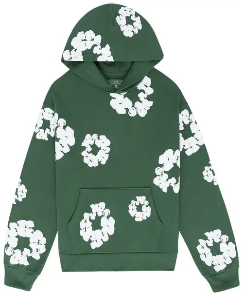Denim Tears Cotton Wreath 'Green' Hoodie