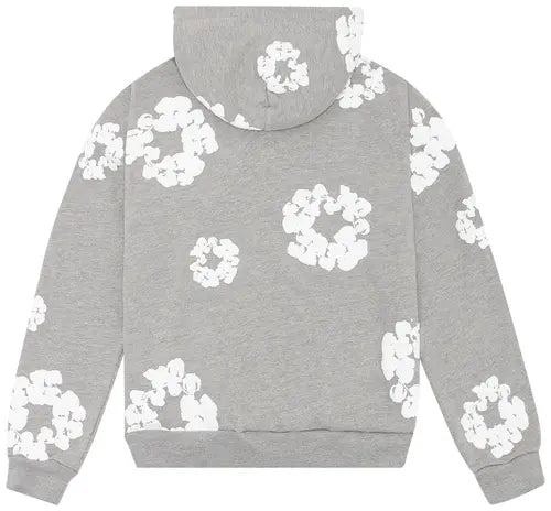 Denim Tears Cotton Wreath Grey Hoodie