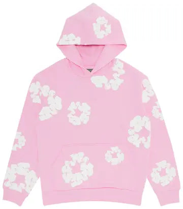 Denim Tears Cotton Wreath 'Pink' Hoodie