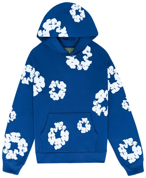 Denim Tears Cotton Wreath 'Royal Blue' Hoodie