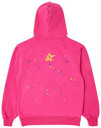 Sp5der P*NK V2 Pink Hoodie